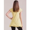 Žlutá dámská tunika