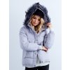 Dámská šedá zimní bunda