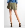 Khaki dámská sukně (Velikost L)
