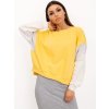 Dámská žlutá mikina