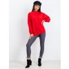 Dámská  červená  mikina