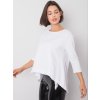 Dámské bílé tričko s prodlouženými zády