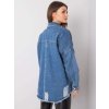 Modrá dámská džínová košile