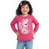Dívčí růžová mikina Peppa Pig