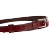 ROVICKY Červený úzký dámský opasek