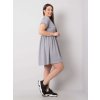 Šedé dámské basic šaty
