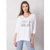 Bílé dámské tričko LUXURY