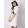 Bílá dámská tunika s potiskem 98