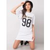 Bílá dámská tunika s potiskem 98