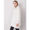 Bílá dámská delší mikina