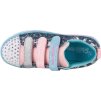 Vzorované dívčí tenisky Skechers Sparkle Lite Heartsland