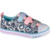 Vzorované dívčí tenisky Skechers Sparkle Lite Heartsland