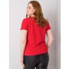 Červené dámské tričko s medvídkem