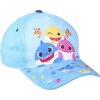 Baby Shark světle modrá dívčí kšiltovka