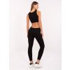 Černá dámská souprava topu a legín