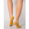 Žluté dámské nízké ponožky (Velikost 36/40)
