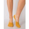 Žluté dámské nízké ponožky (Velikost 36/40)