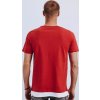 Červené pánské tričko s potiskem
