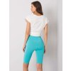 Tyrkysové biker shorts