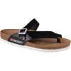 Černé žabky Geographical Norway Sandalias Infradito Donna