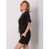 Černá dámská krátká souprava šortek a trička