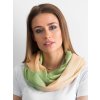 Zeleno-oranžový dámský šátek
