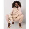 Béžová dámská tepláková souprava