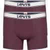 Vínová sada boxerek Levi's Boxer 2 Pairs Briefs