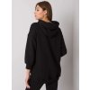Černá mikina s kapucí (Velikost ONE SIZE)