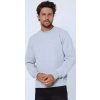 Světle šedá pánská mikina