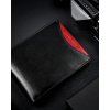 Černá kožená pánská peněženka Rovicky L027