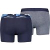 Modro-šedá sada boxerek Levi's Boxer 2 Pairs Briefs
