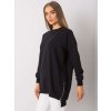 Černá dámská tunika se zipy