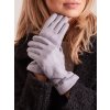 Světle šedé dámské rukavice