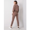 Tmavě béžová dámská tepláková souprava Fact