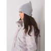 Světle šedá dámská čepice