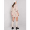 Béžové dámské mikinové šaty