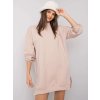 Béžové dámské mikinové šaty
