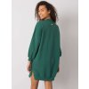 Zelené basic mikinové šaty Maretta