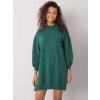 Zelené basic mikinové šaty Maretta