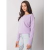Světle fialové dámské tričko s dlouhými rukávy (Velikost M)