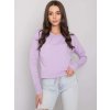 Světle fialové dámské tričko s dlouhými rukávy (Velikost M)