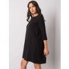 Černé mini šaty Jamelia s krajkou na zádech