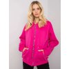 Růžová dámská mikina na zip