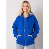 Modrá dámská mikina na zip (Velikost S/M)