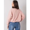 Světle růžová volná mikina Hariette s nápisem "Original wear"