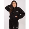 Černá dámská oversize tepláková souprava