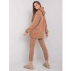 Světle hnědá dámská tepláková souprava