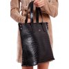 ROVICKY ALIGATOR shopper kabelka - černá