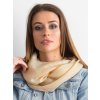 Béžový dámský šátek